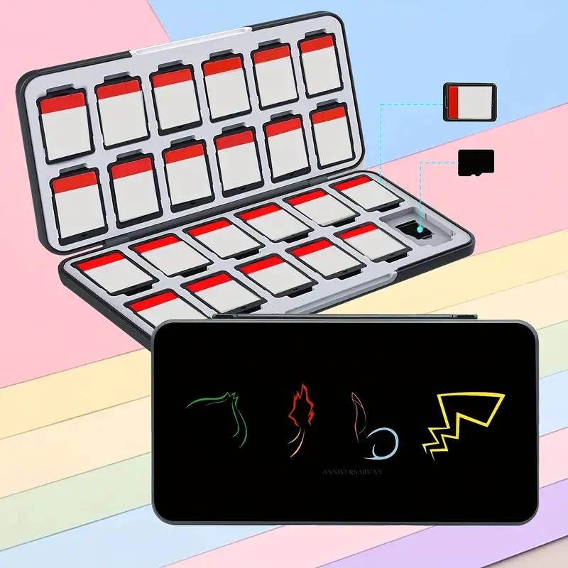 Kuti ruajtëse magnetike me dizajne të ndryshme për 24 vende të kartave